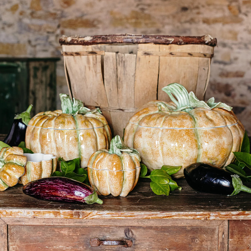 Large Covered Pumpkin