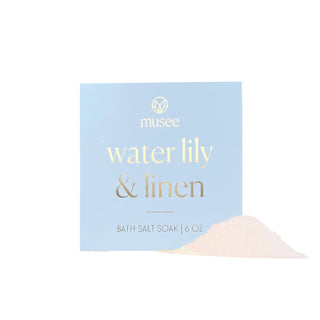 Water Lily & Linen Mini Bath Soak - J.A. Whitney