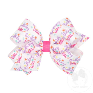 Birthday Print Med Bow - J.A. Whitney