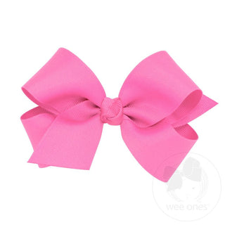 Med Hot Pink Bow w/ Knot Wrap - J.A. Whitney