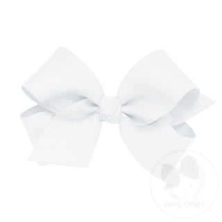 Med White Bow w/ Knot Wrap - J.A. Whitney