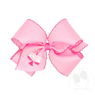 Pink w/ Birthday Cake King Bow - J.A. Whitney