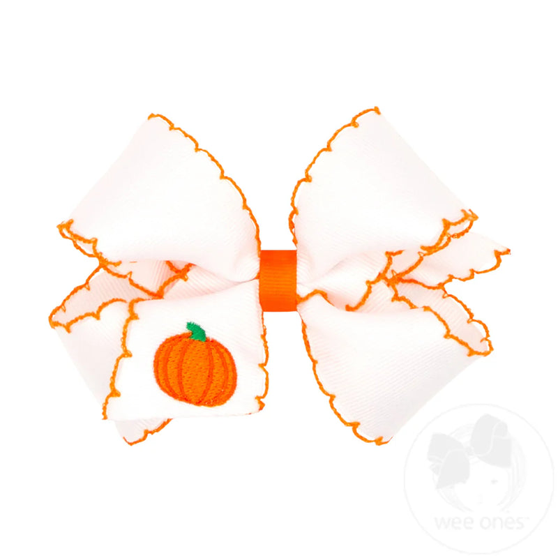 White Pumpkin Med Bow