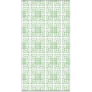 Bamboo Fret Green Guest Towels