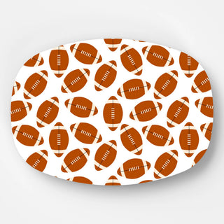 Footballs serving platter by WH Hostess