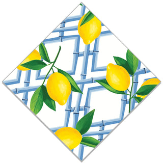 Lemon Bamboo Cocktail Napkins
