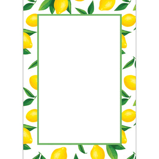 5X7 Lemons Notepad