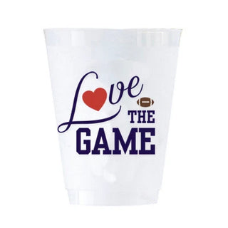 Love the game shatterproof cups by WH Hostess