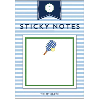 3"X3" Preppy Pickleball Sticky Notes - J.A. Whitney