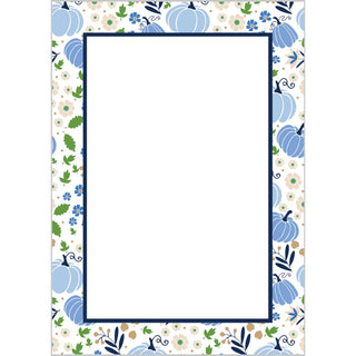 Pumpkin toile 5x7 notepad by WH Hostess
