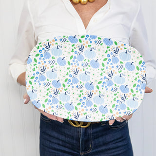 Pumpkin Toile Serving Platter