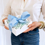 White Cocktail Napkin Holder