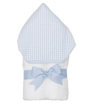 Blue Check Everykid Towel (Personalization Included)