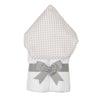 Gray Check Everykid Towel (Personalization Included)