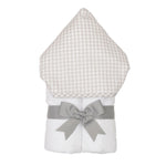 Gray Check Everykid Towel (Personalization Included)