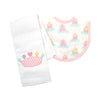 Princess Box Set: Burp Pad & Bib (Personalization Included)