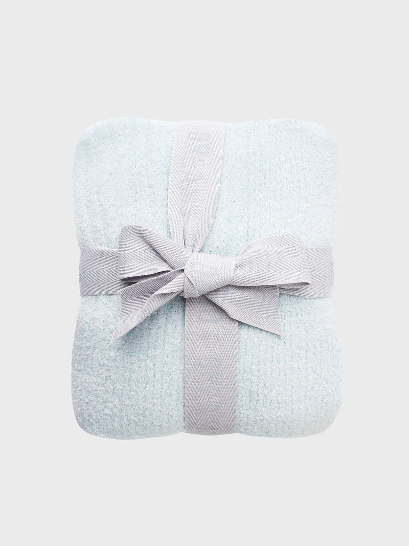 Barefoot dreams blue blanket sale