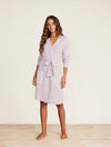 Faded Rose/Pearl Barefoot Dreams Cozychic Lite Ribbed Robe