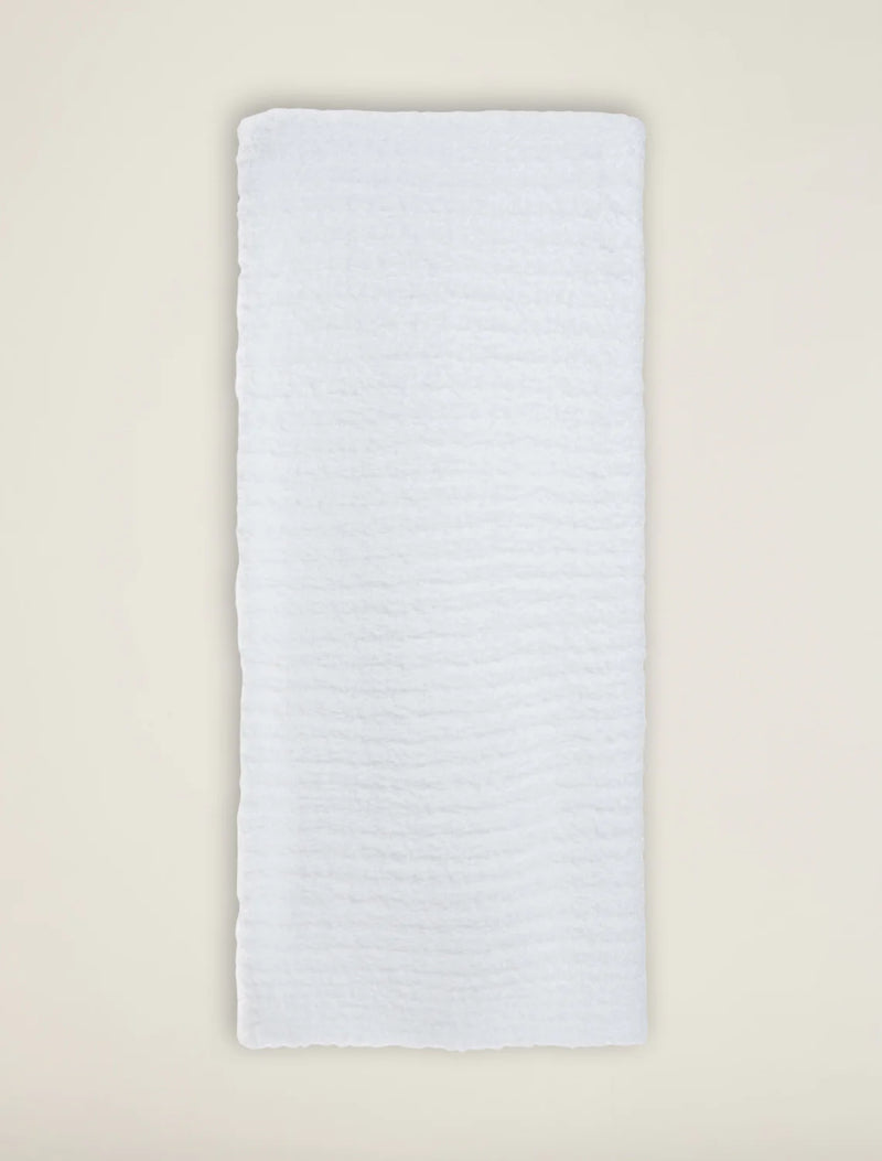 White CozyChic Ribbed Throw