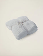 White CozyChic Ribbed Throw