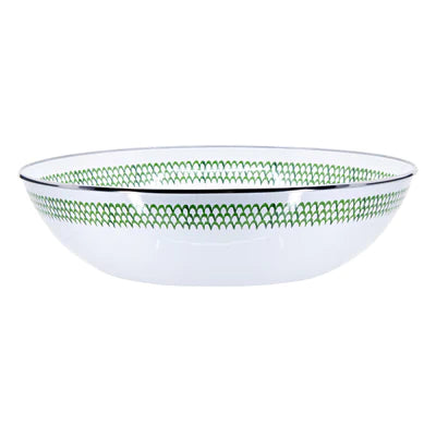 Green Scallop Catering Bowl