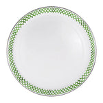 Green Scallop Large Tray