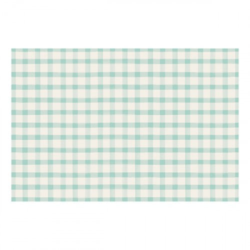 Hester & Cook Placemat - Seafoam Check