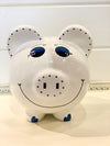 Hand-Painted Personalized Piggy Bank - Airplanes *TEMPORARILY UNAVAILABLE - See description for details