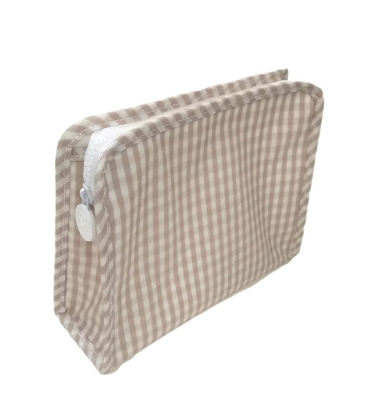 TRVL Roadie Med Khaki Gingham - Personalization Included