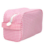 TRVL Stowaway Pink Gingham - Personalization Included
