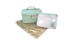 TRVL Luxe Train Woven Sea Glass
