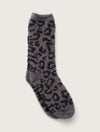 CozyChic Barefoot In The Wild Socks - Graphite/Carbon