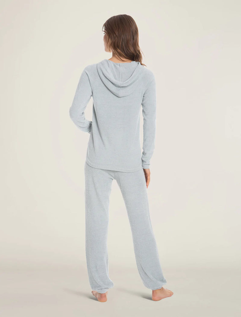 Barefoot Dreams CozyChic Ultra Lite Pullover Hoodie - Blue Water