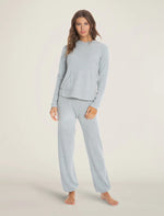 Barefoot Dreams CozyChic Ultra Lite Pullover Hoodie - Blue Water