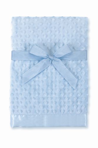 Minky Blanket - Blue - Personalization Available