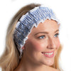 Seersucker Spa Headband - Blue