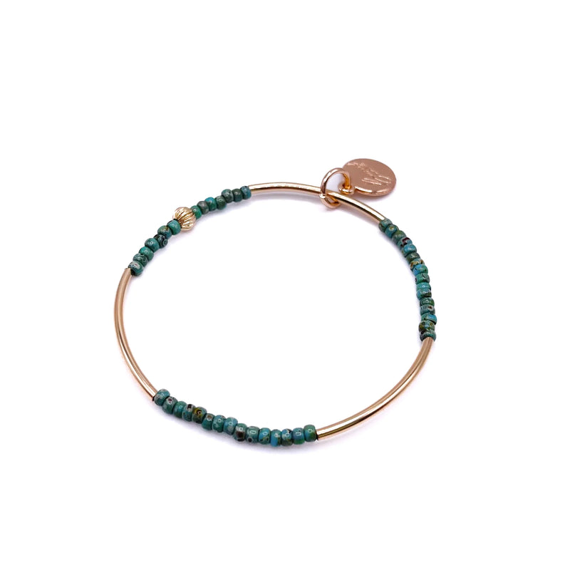 Bowood Lane Sienna Bracelet - Army Green