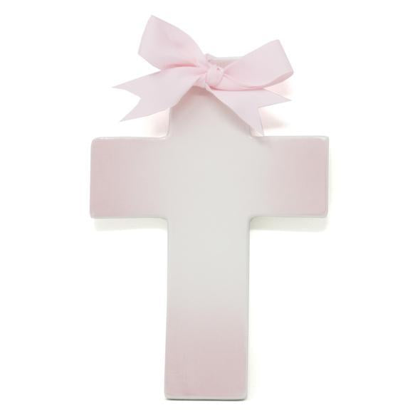 Pink Ombre Cross - Personalization Temporarily Unavailable (See description for details)