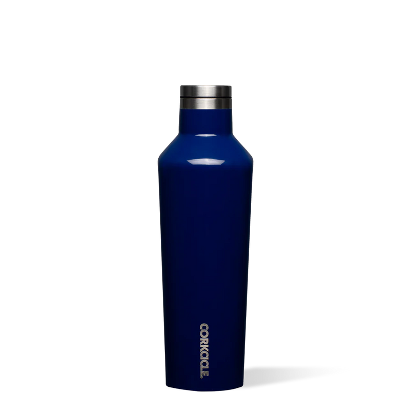 Corkcicle 16 oz Canteen - Gloss Navy (Personalization Available)