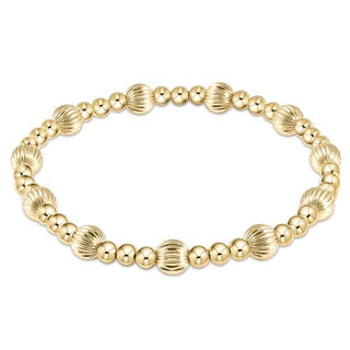 Dignity Sincerity Gold 6MM Bracelet