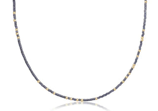 15" Choker  Hope Unwritten - Luster Charcoal