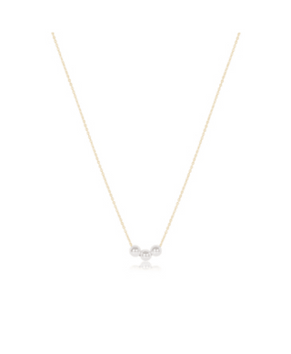 16" Necklace Gold - Joy Pearl - J.A. Whitney