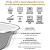 Green Scallop Catering Bowl