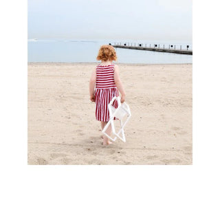 White Mesh Director Chair - Personalization Available