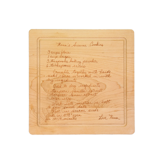 Maple Leaf at Home 12x12 Recipe Board