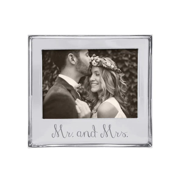 Mr. and Mrs. Signature 5X7 Frame