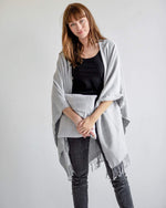 Fog Grey Mer-Sea Travel Wrap