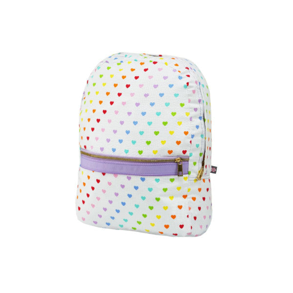 Tiny Hearts Large Backpack (Personalization Included)