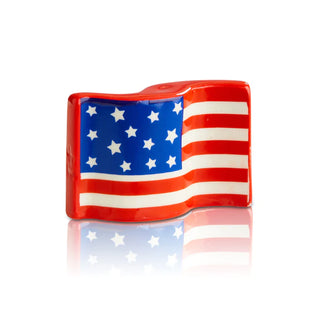 Nora Fleming Mini Stars & Stripes Forever (flag)