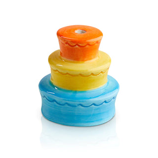 Nora Fleming Mini Best Birthday Ever! (cake/candle)